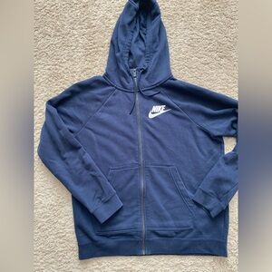 Women’s Nike Navy Heavy Zip